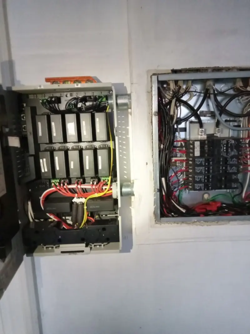 Electrical panel upgrade completed for Carbon Monoxide Detector Installation in Middlefield
